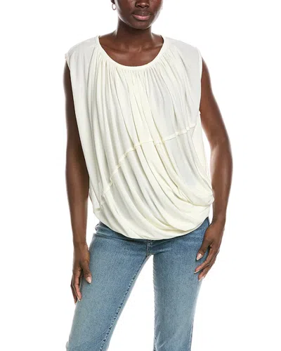 Co Jersey Draped Top In Multi