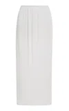 Co Jersey Pencil Skirt In White