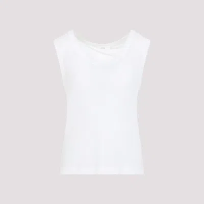 Co Jersey Tank Top In White