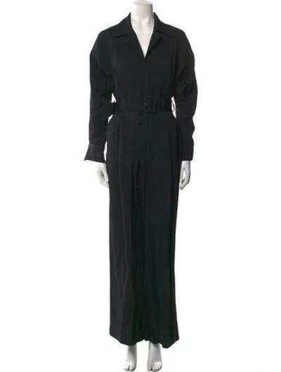 Pre-owned Co Jumpsuit In Black