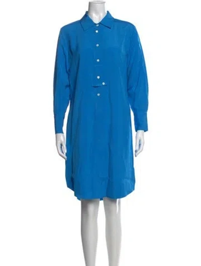 Pre-owned Co Knee-length Dress W/ Tags In Blue