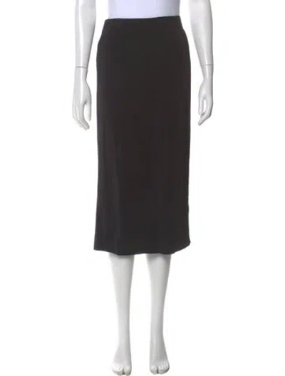 Pre-owned Co Knee-length Skirt In Gray