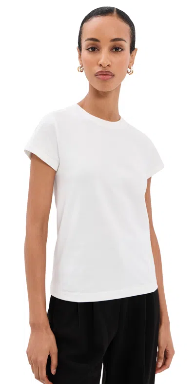 Co Knit Tee Ivory In White