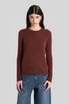 Co Knitwear In Rust Cashmere In Brown