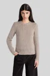 Co Knitwear In Grey Cashmere In Gray