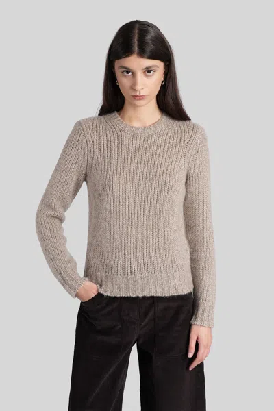 CO KNITWEAR IN GREY CASHMERE