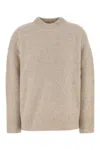 Co Sand Cashmere Blend Oversize Sweater In Neutral
