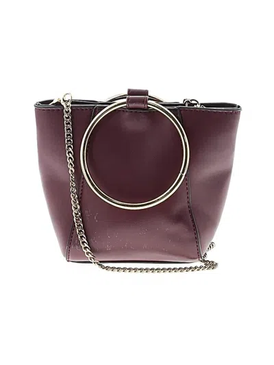 Pre-owned Co-lab Satchel In Burgundy