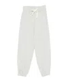 Co Drawstring-waist Pants In White