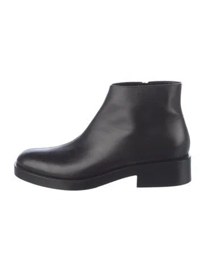 Pre-owned Co Leather Boots In Black