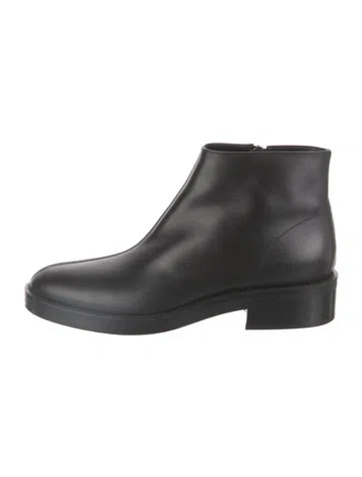 Pre-owned Co Leather Boots In Black