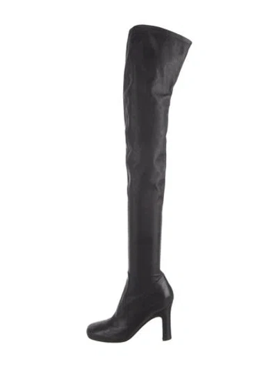 Pre-owned Co Leather Boots In Black