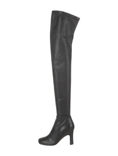 Pre-owned Co Leather Boots In Black