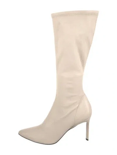 Pre-owned Co Leather Boots In Neutrals