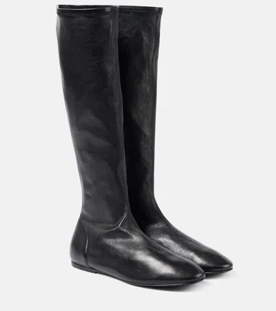 CO LEATHER KNEE-HIGH BOOTS