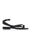 Co Leather Sandals In Black