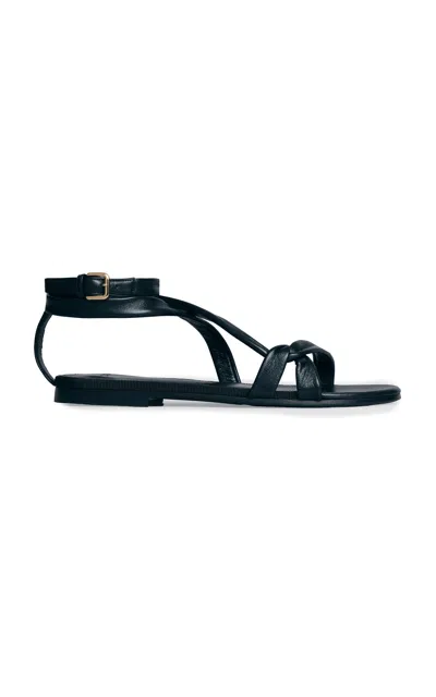 Co Leather Sandals In Black