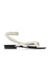 Co Leather Sandals In Ivory