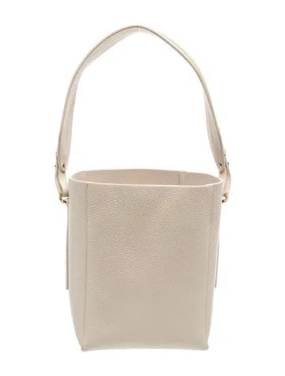 Pre-owned Co Leather Shoulder Bag In Neutral