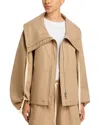 Co Llar Jacket In Brown