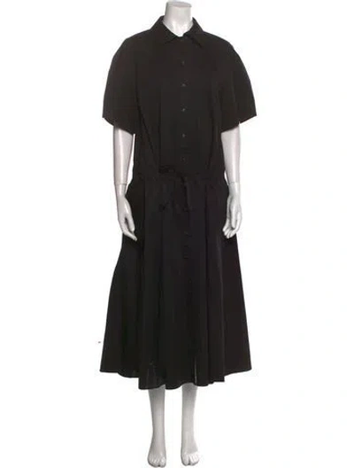 Pre-owned Co Long Dress In Black