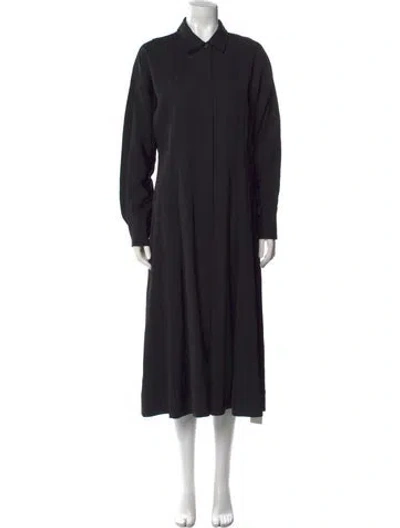 Pre-owned Co Long Dress In Black