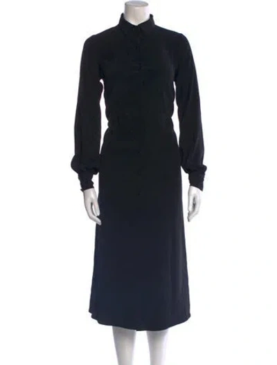 Pre-owned Co Long Dress In Black