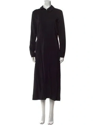Pre-owned Co Long Dress In Black