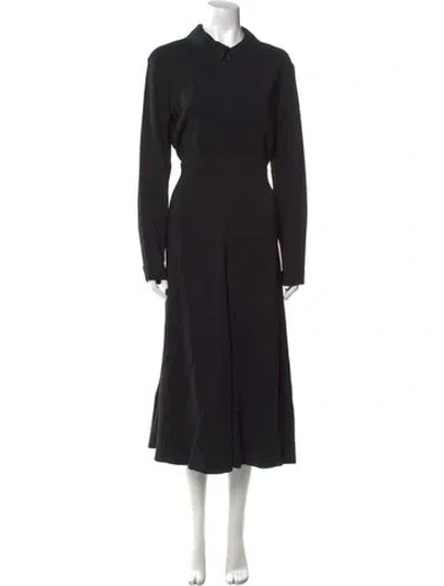 Pre-owned Co Long Dress In Black