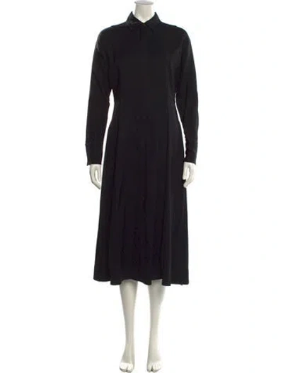 Pre-owned Co Long Dress In Black