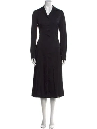 Pre-owned Co Long Dress In Black
