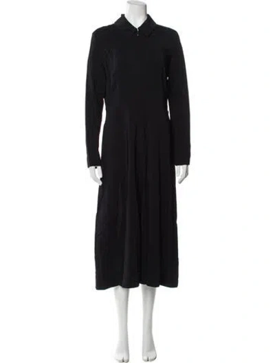 Pre-owned Co Long Dress In Black
