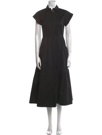 Pre-owned Co Long Dress In Black