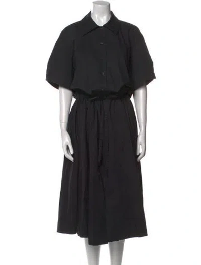 Pre-owned Co Long Dress In Black