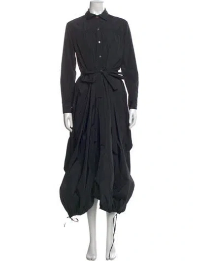 Pre-owned Co Long Dress In Black