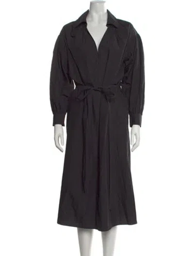 Pre-owned Co Long Dress In Black