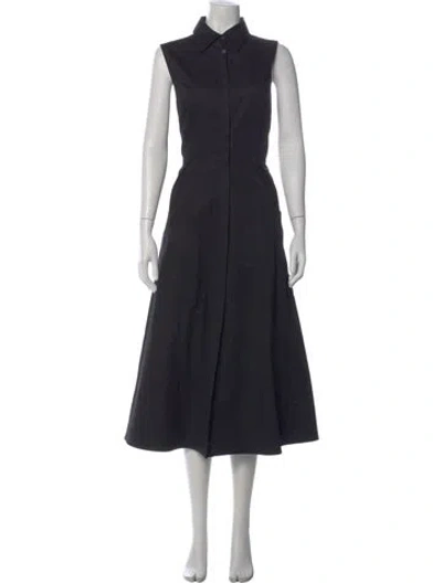 Pre-owned Co Long Dress In Black