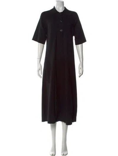 Pre-owned Co Long Dress In Black