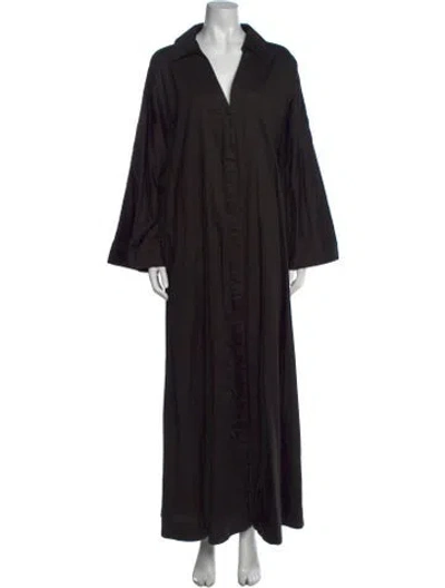Pre-owned Co Long Dress In Black