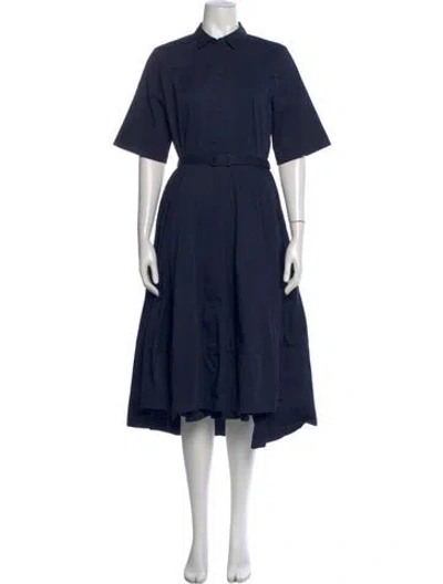 Pre-owned Co Long Dress In Blue