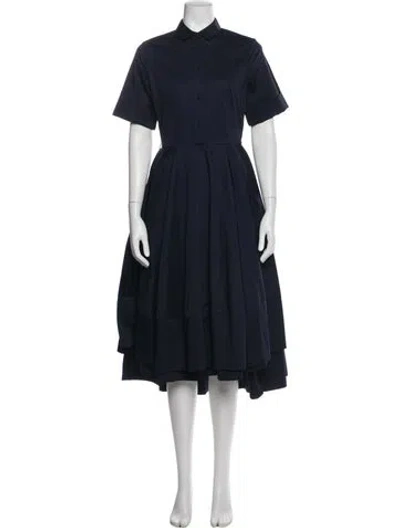 Pre-owned Co Long Dress In Blue