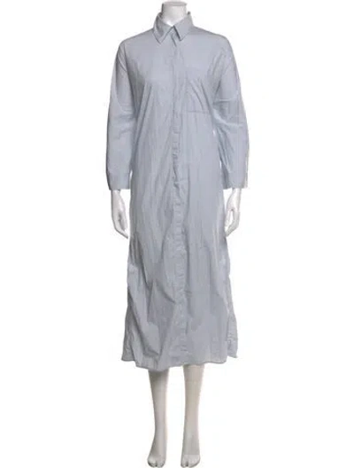 Pre-owned Co Long Dress In Blue