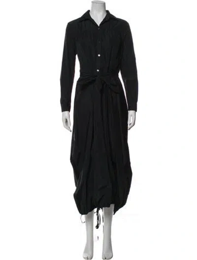 Pre-owned Co Long Dress In Gray