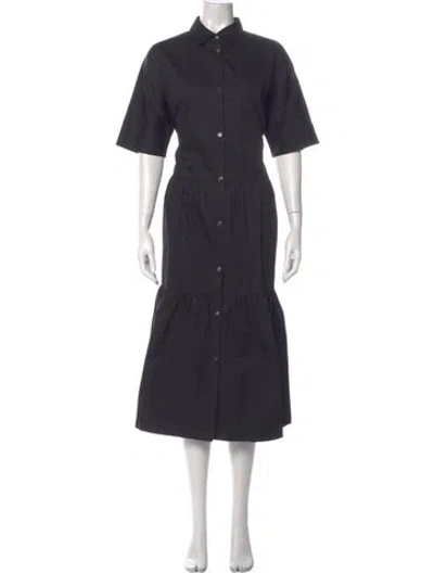 Pre-owned Co Long Dress In Gray