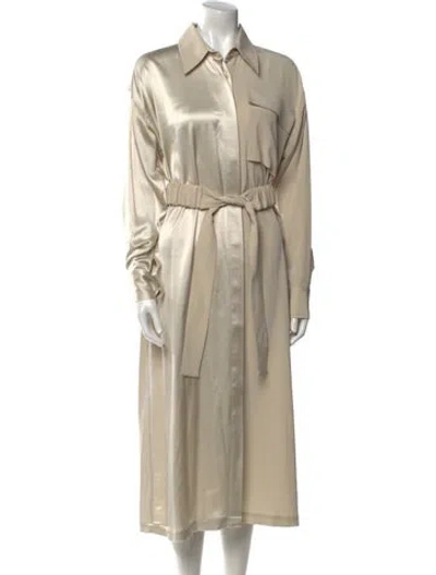 Pre-owned Co Long Dress In Neutral