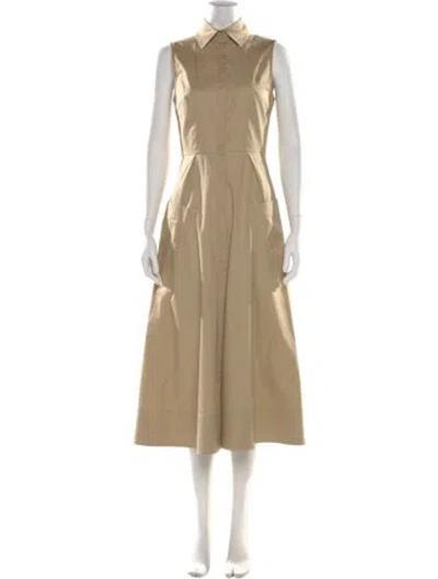 Pre-owned Co Long Dress In Neutral