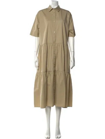 Pre-owned Co Long Dress In Neutral