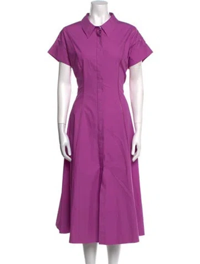 Pre-owned Co Long Dress In Purple