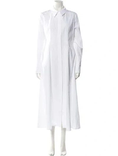 Pre-owned Co Long Dress In White