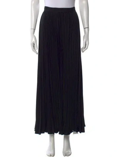 Pre-owned Co Long Skirt In Black